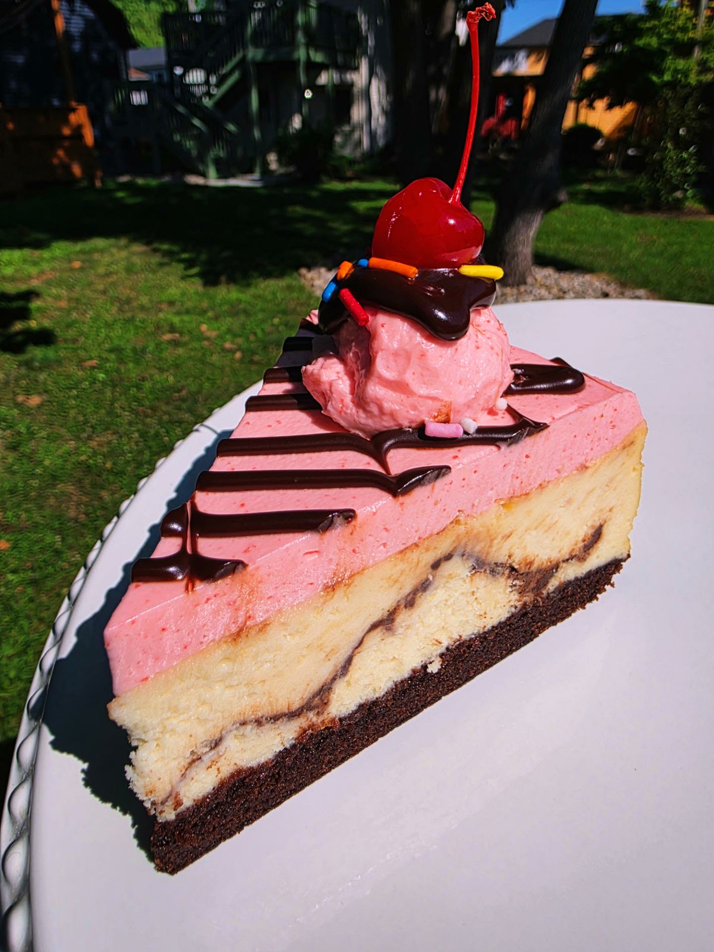 Neapolitan-Brownie-Bottom-Cheesecake